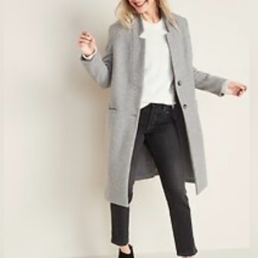 Old Navy Classic Gray Coat